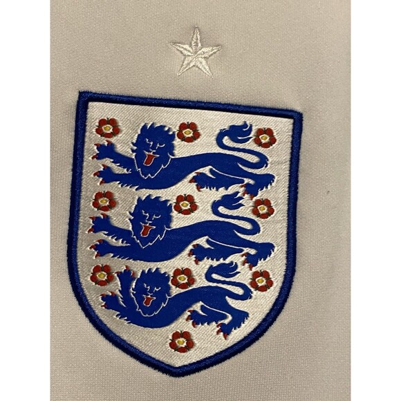 England 2016/2017 Nike Embroidered White National Team Track Jacket Mens Medium - Picture 8 of 16